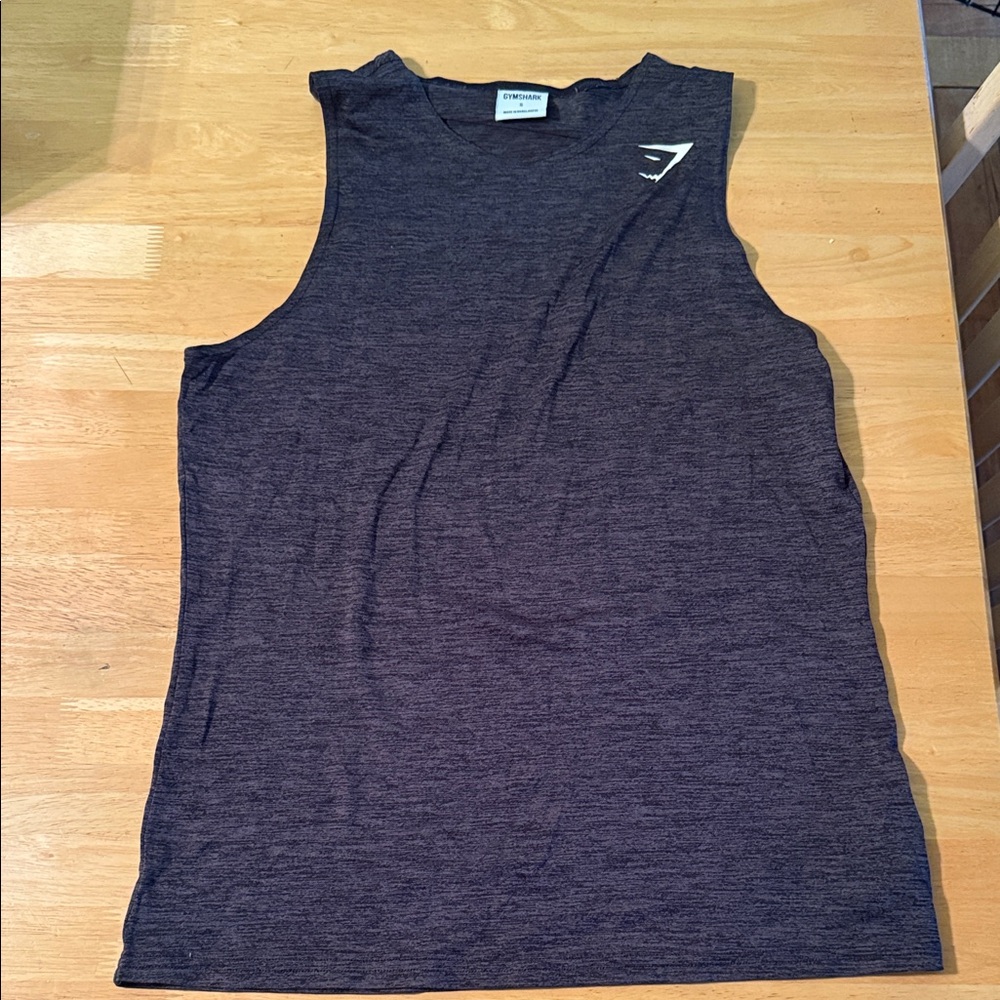 Gymshark Charcoal Sleeveless Tank Top